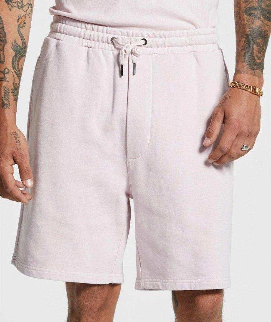 Natural - terry hemp mens shorts-HempHorizon