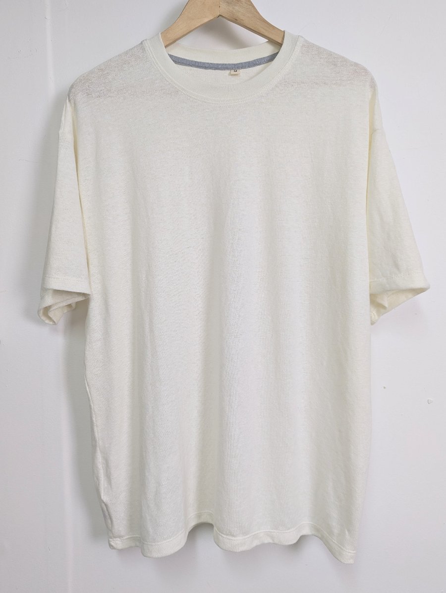 White_oversided skater_tee - Hemp Horizon
