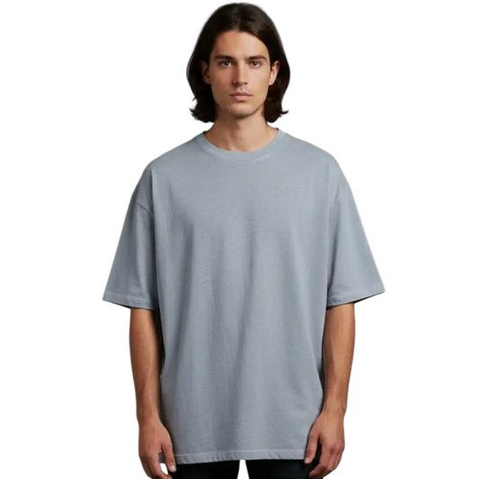 Grey over_sized_grey_tee_Hemp Horizon
