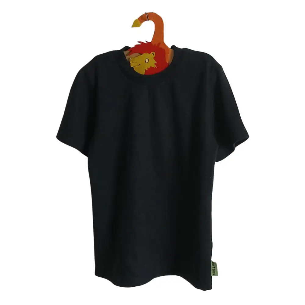 Kids Hemp t-shirts - Black / 4-5 yrs - Hemp T-shirt