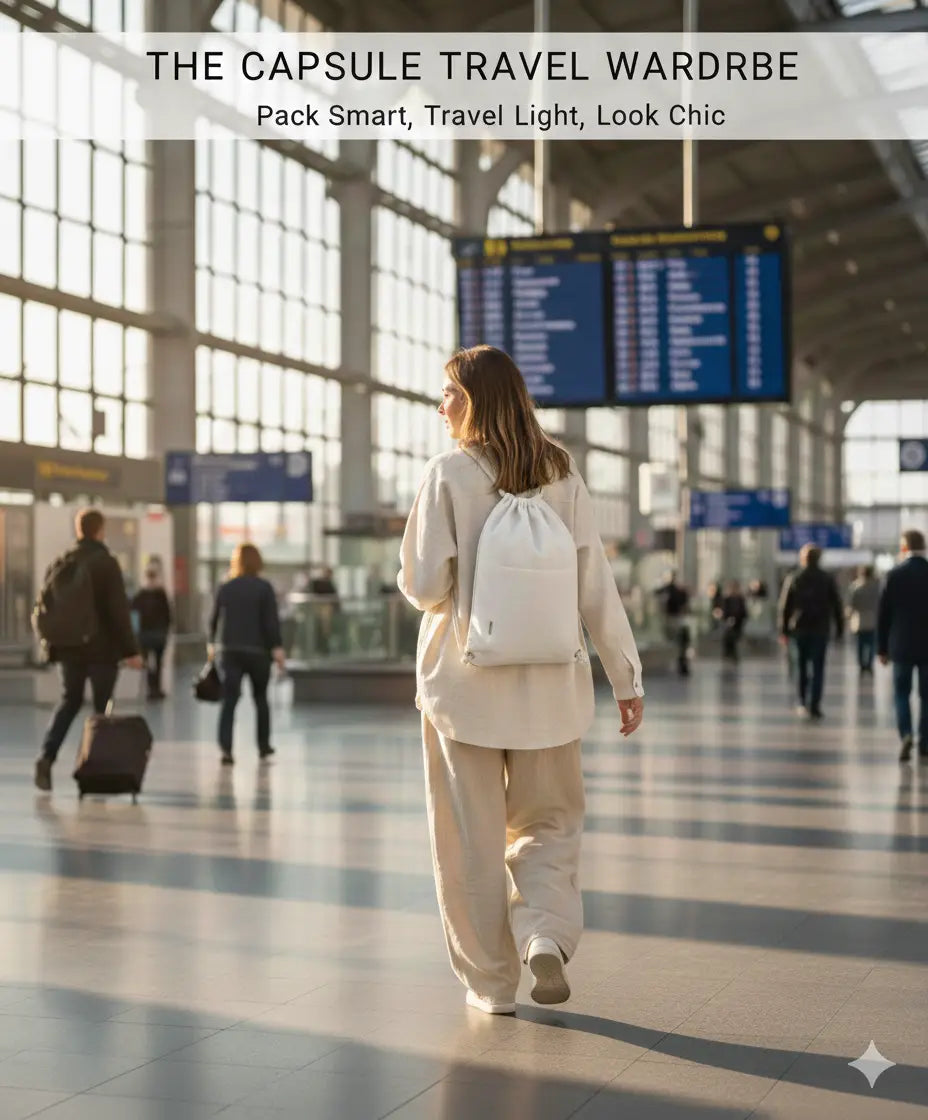 The Capsule Travel Wardrobe: 7 Hemp Pieces That Create 21 Outfits for Your European Backpacking Adventure