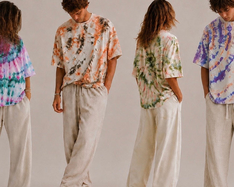 Hemp iced dyed t shirts Hemp Horizon