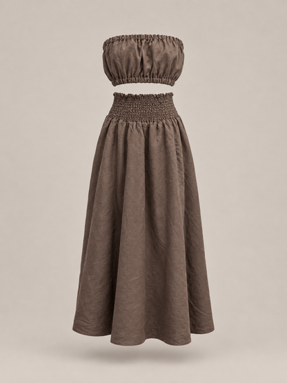 Bandeux Skirt Set — Plant Dyed