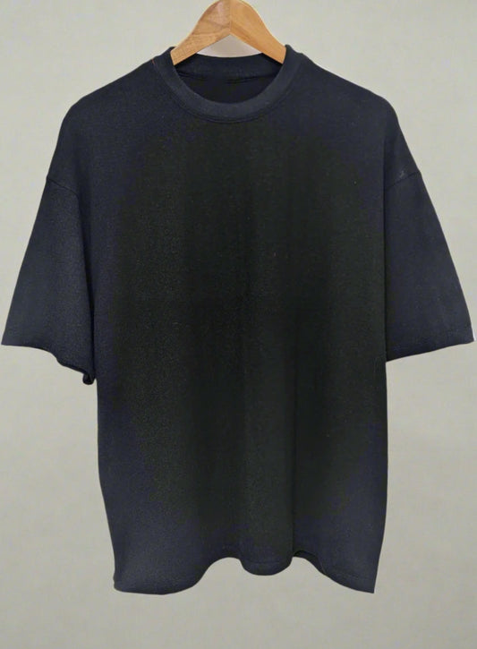Hemp bamboo boxy fit t'shirt with signature threads - Hem Horizon