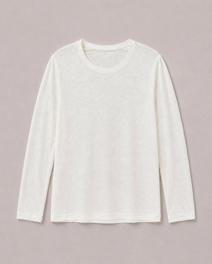 Hanf Langarm-T-Shirt