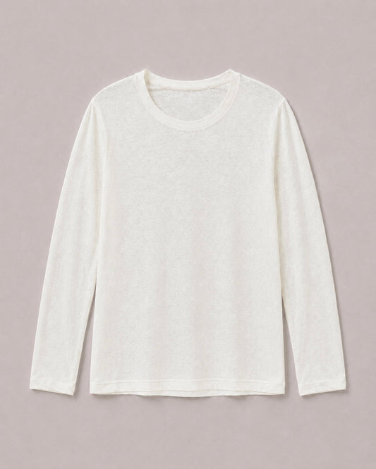 Hanf Langarm-T-Shirt