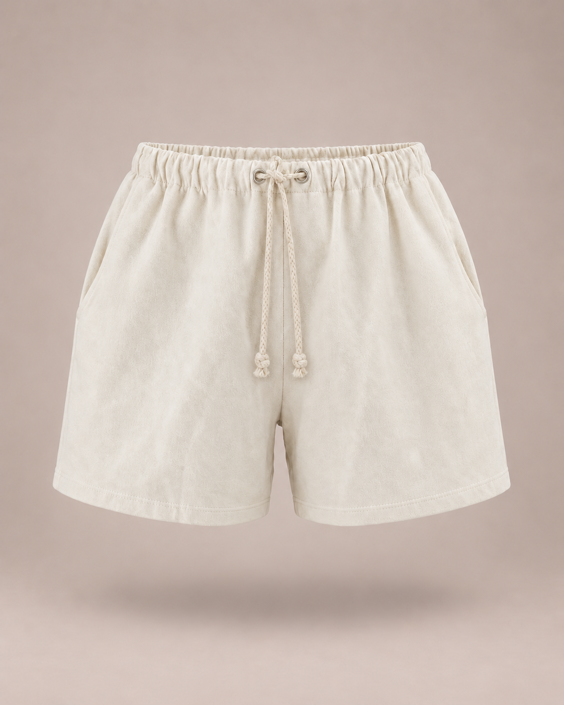 Suki Damen Hanf Frottee Shorts