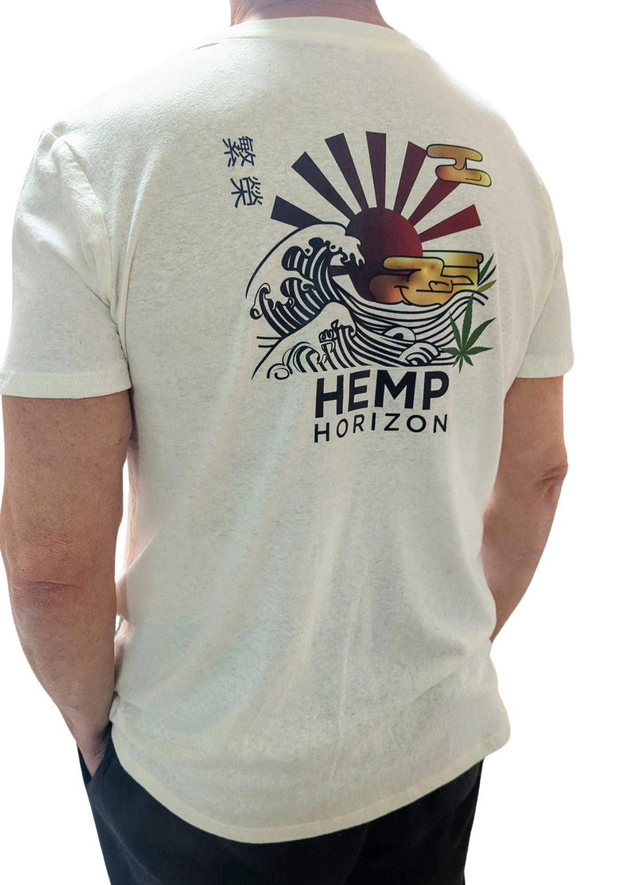 Hemp Tshirt design-Hemp Horizon