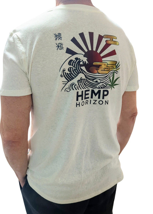 Hemp Tshirt design-Hemp Horizon