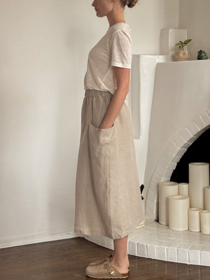 Hemp pocket skirt  - Hemp Horizon