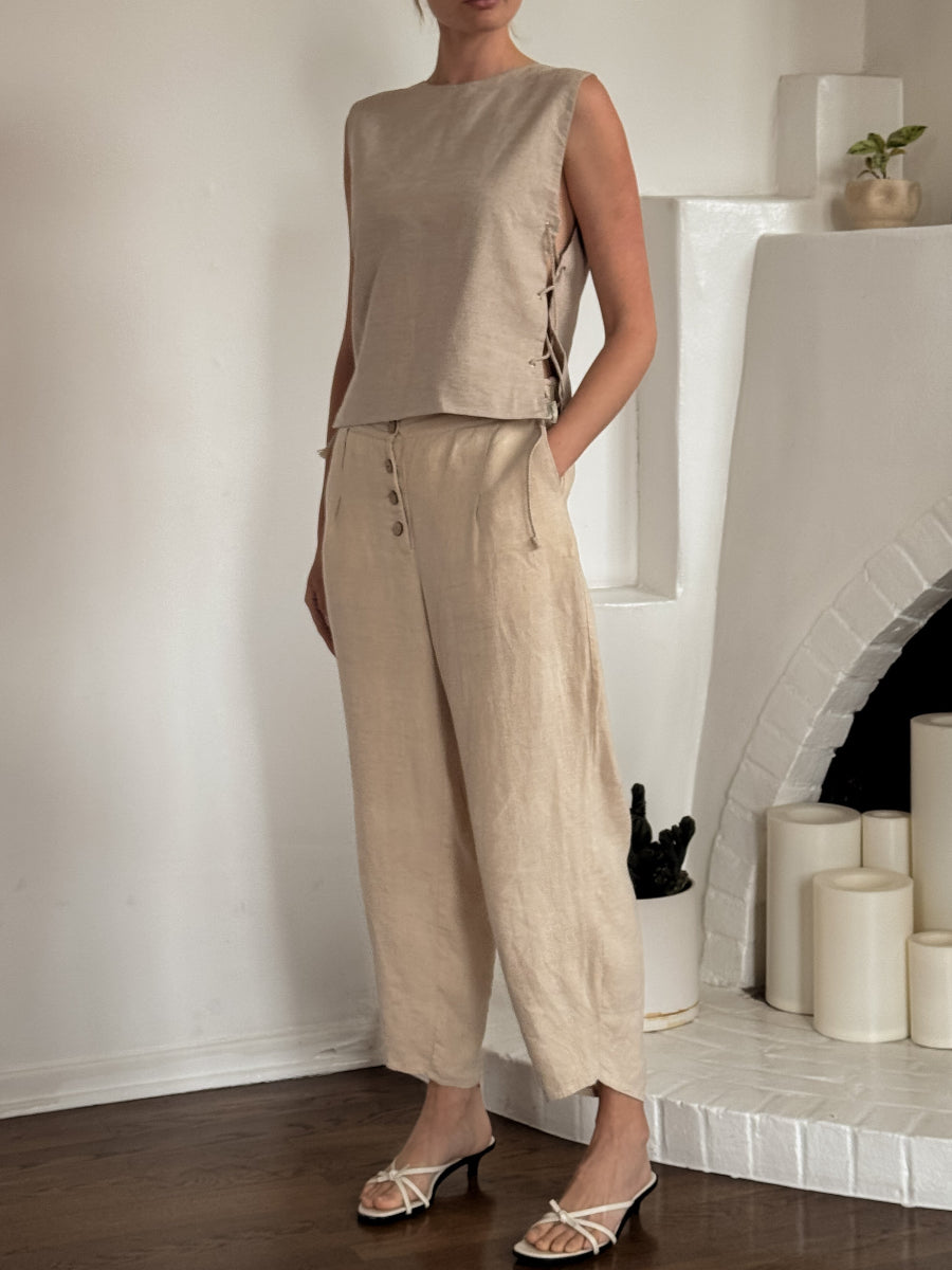 Hemp tie top - Hemp Horizon