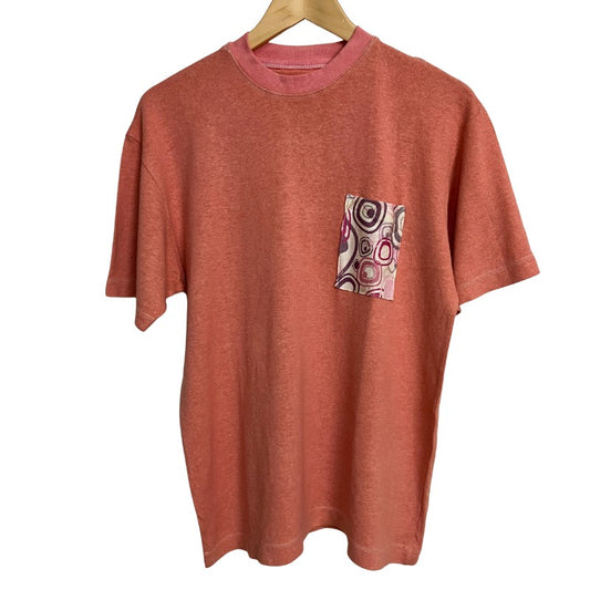 Retro Pocket Tee | Salmon Pink