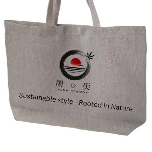 SHIZEN tote bag -Hemp_Horizon