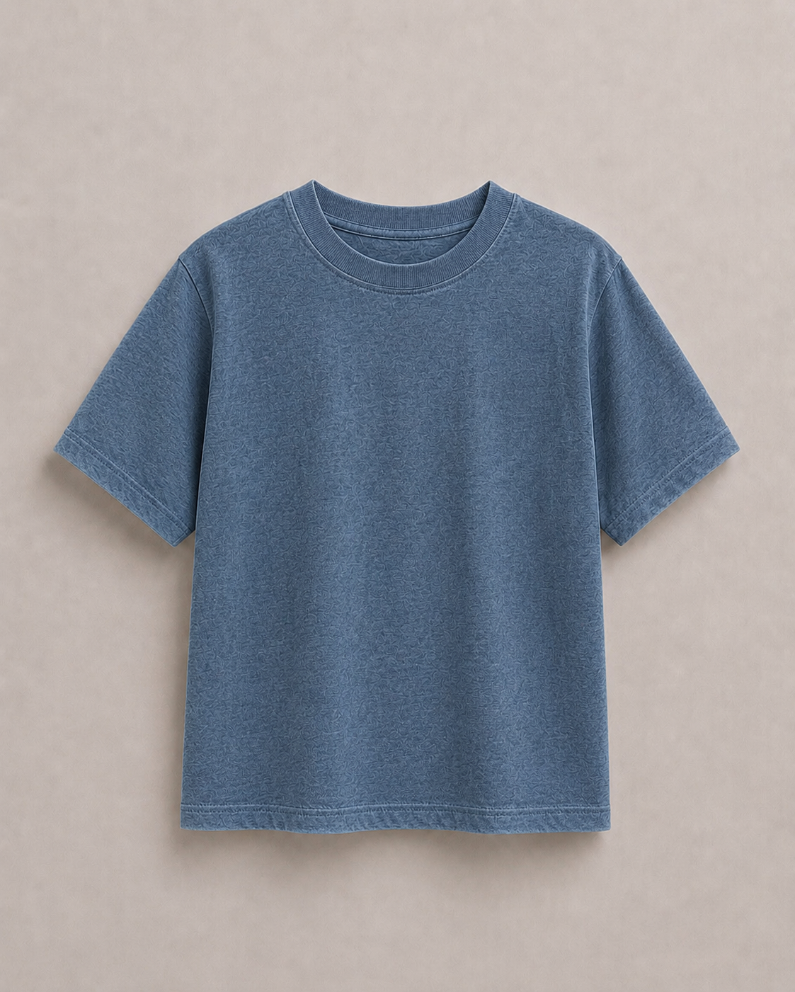 Kids Pure Hemp t-shirts in slate blue