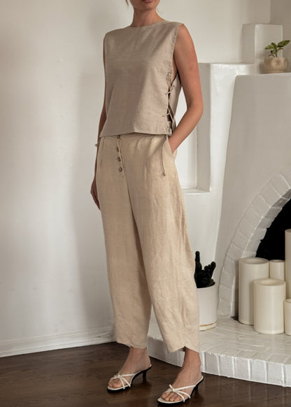 Summer loose trousers - Hemp Horizon