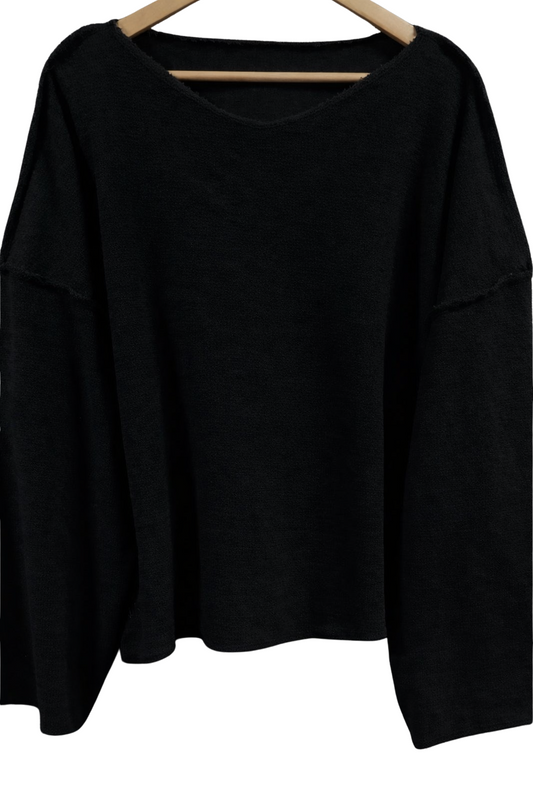 Sudadera holgada de cáñamo Lulu