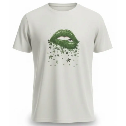 Lips_new_tee ecoprint - Hemp Horizon