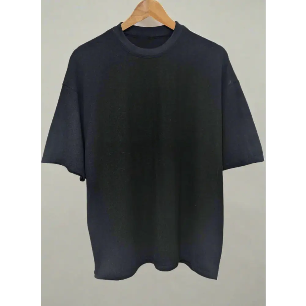 Hemp bamboo boxy fit t'shirt with signature threads - Hem Horizon