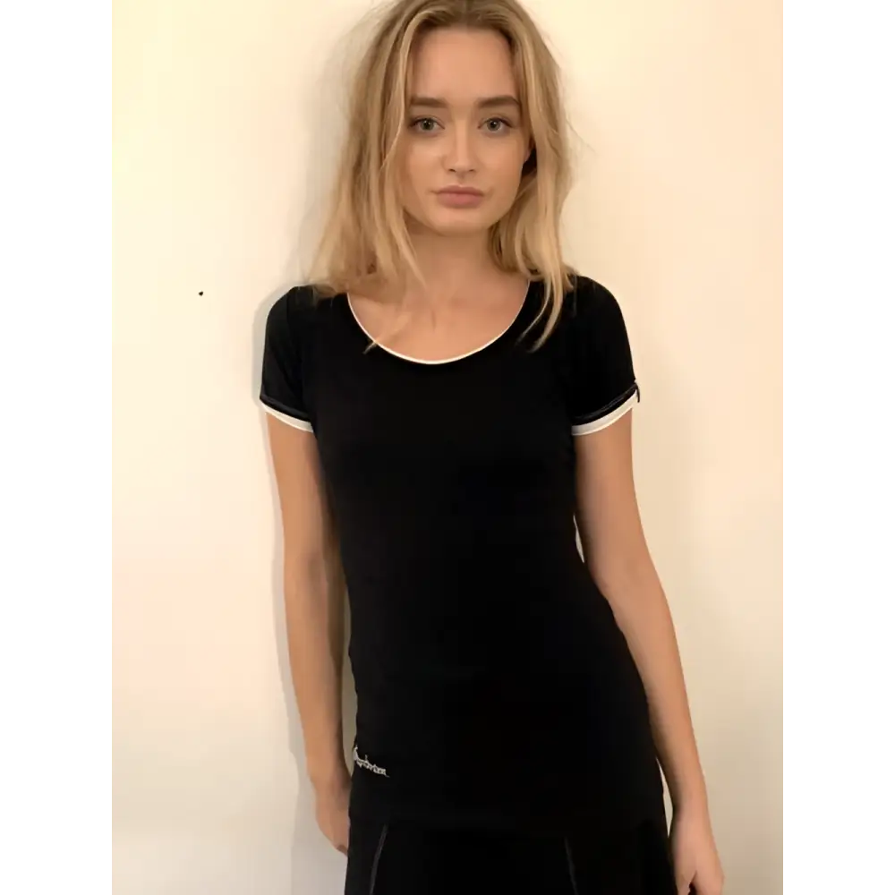 Hemp 2 Tone T-shirt Black / S T-Shirt 2 Tone