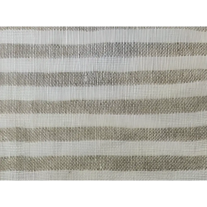 Hemp Duvet cover with coconut buttons. Striped / Single 140x190cm Hemp Bedding