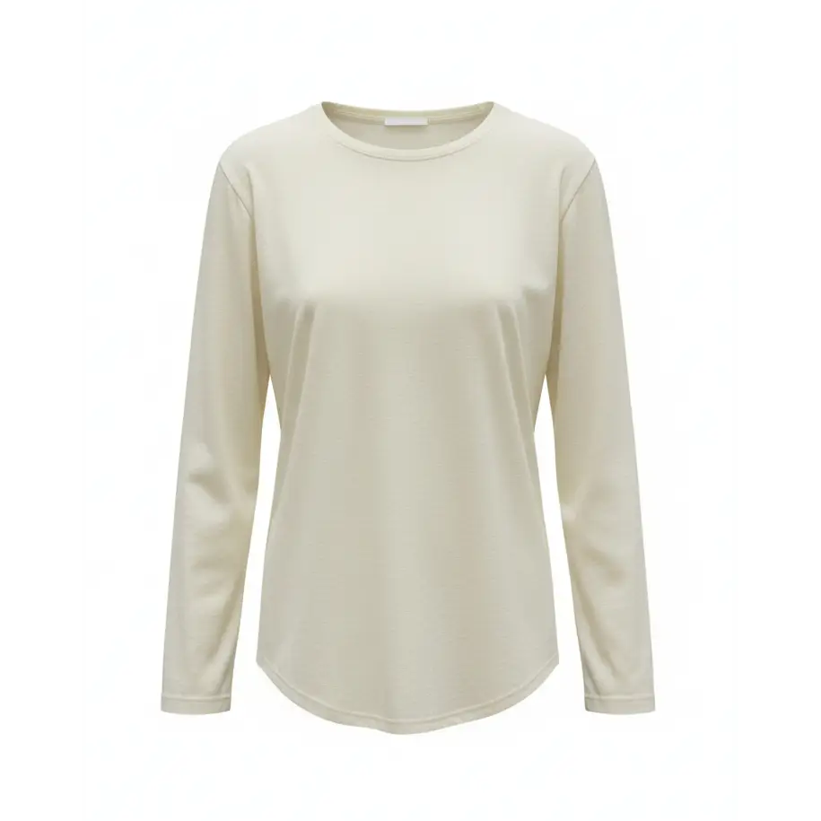 Long_sleeve_hemp and organic cotton t-shirt tee - Hemp Horizon