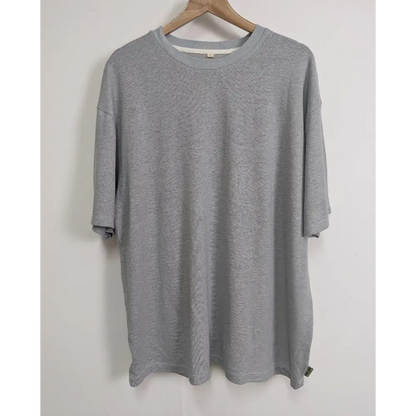 Grey_oversized_tee - Hemp Horizon