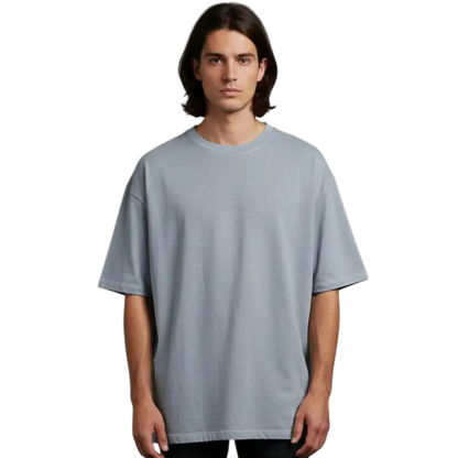 Grey over_sized_grey_tee_Hemp Horizon