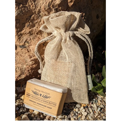 Hemp soap and natural bag - Hemp Horizon