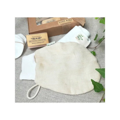 Hemp exfoliating mitt gift set - Hemp Horizon