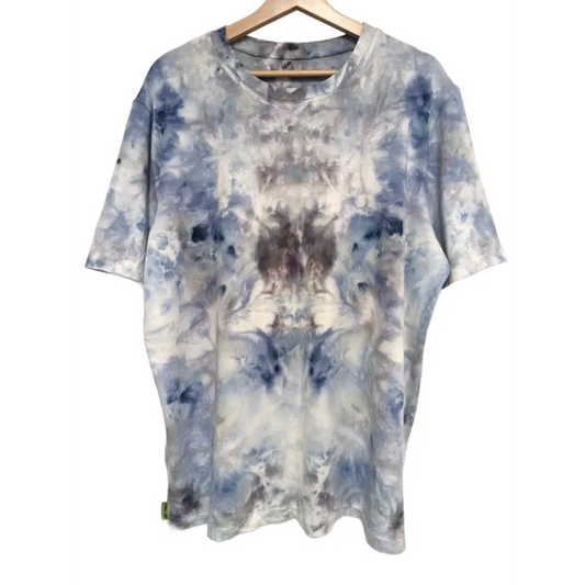Ice-Blue Hemp Bamboo T'Shirt size XL - Hemp Horizon