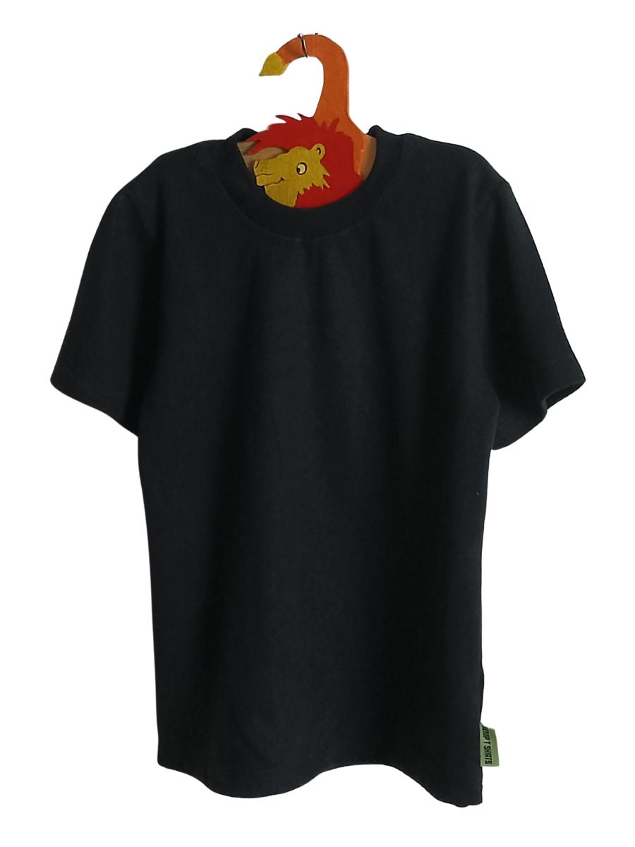 Kids Hemp t-shirts - Black / 4-5 yrs - Hemp T-shirt