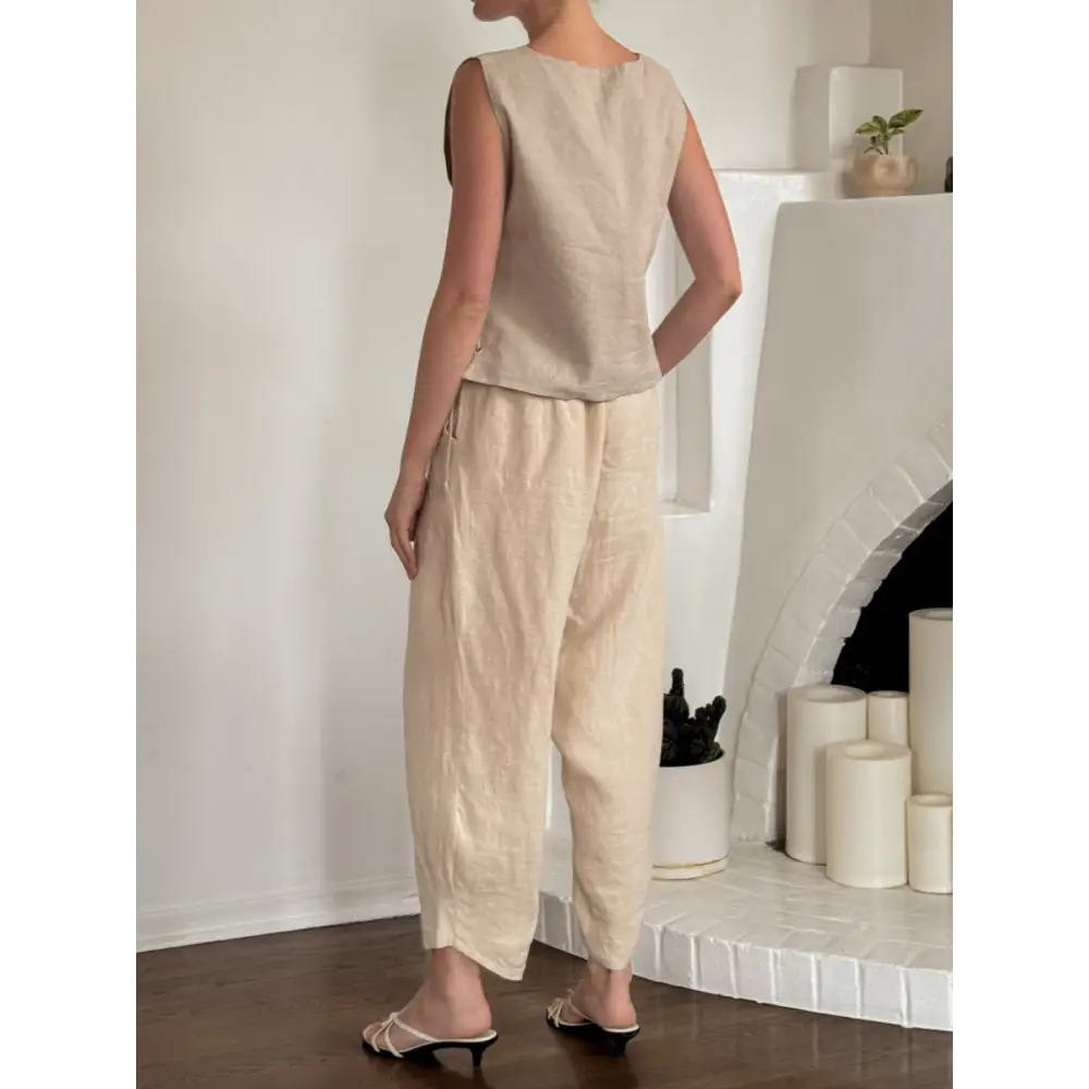 Hemp loose trousers - Hemp Horizon