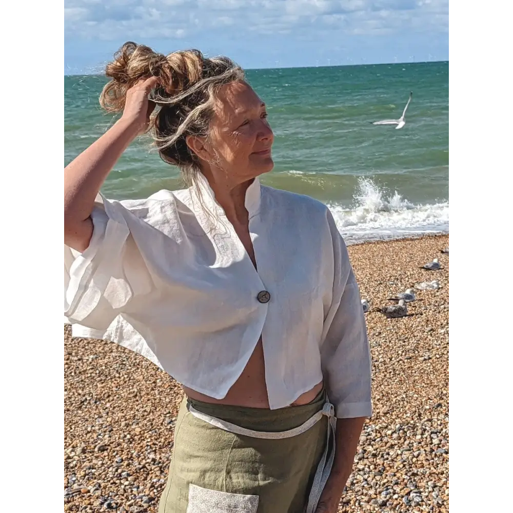 Kimono hemp top - Hemp Horizon