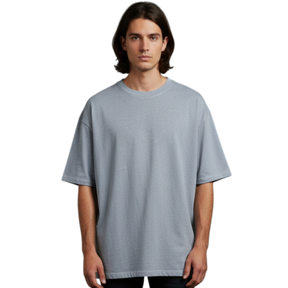 Grey over_sized_grey_tee_Hemp Horizon