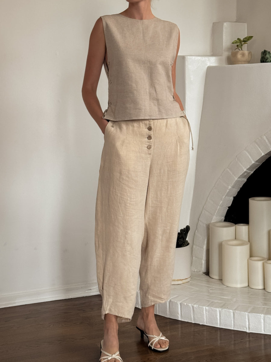 Hemp tie top - Hemp Horizon