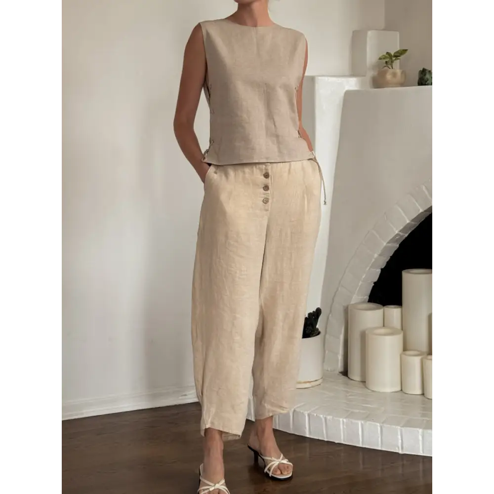 Hemp tie top - Hemp Horizon