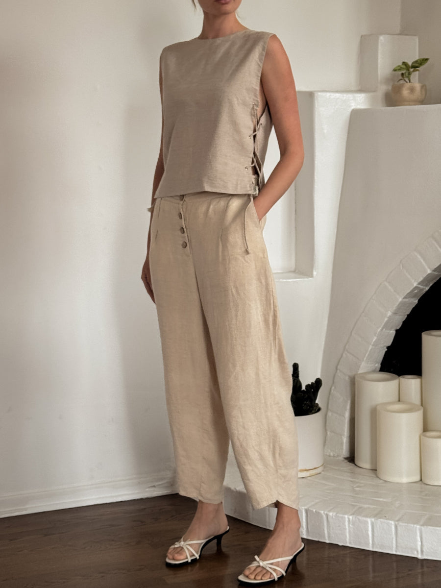 Hemp tie top - Hemp Horizon