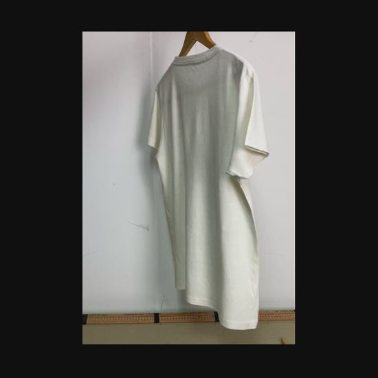 botanical lip print on a hemp and organic cotton t shirt - Hemp Horizon