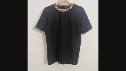 Hemp Bamboo leopard t shirt - Hemp Horizon