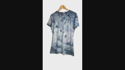 blue swirl tee - Hemp Horizon