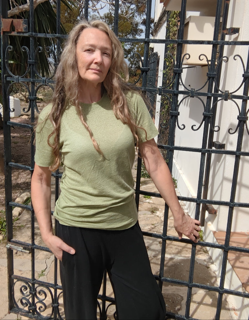 Pure Olive hemp t shirt - Hemp Horizon