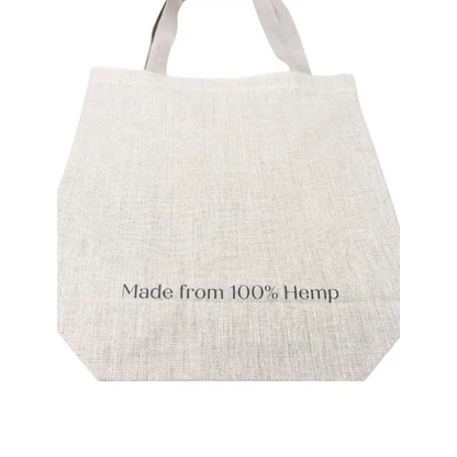 Shizen rustic hemp tote bag - Hemp Bag