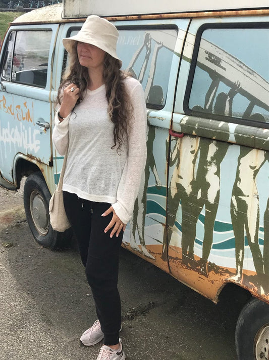 Hemp reversible bucket hat - Hemp Horizon